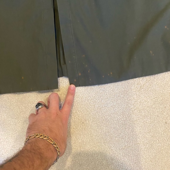 Olive Green Burberry Trench Coat - Picture 12 of 13